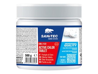 Chlorine tablets Sanitec Active Chlor Tablet, 150 pcs