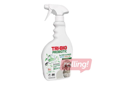Probiootiline bioagent 3i n1 köögi, vannitoa ja põrandate puhastamiseks, Tri-Bio, 420ml