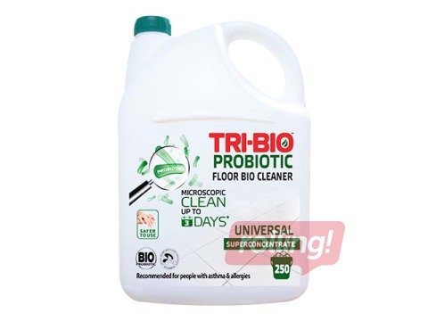 Grīdu mazgāšanas līdzeklis Tri-Bio, probiotisks, universāls, 4.4l