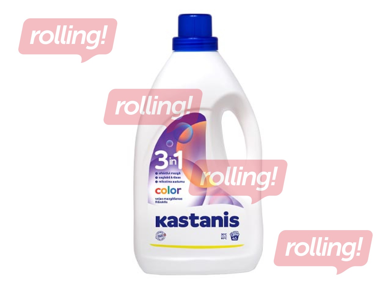Pesugeel Kastanis, 3in1 Color, 1800ml