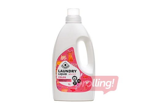 Värvilise pesu pesuvahend Kvadro, 1l