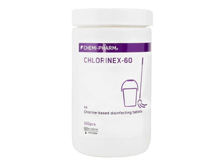 Dezinfekcijas tabletes Chemi-Pharm Chlorinex-60 MD, 300 gab.