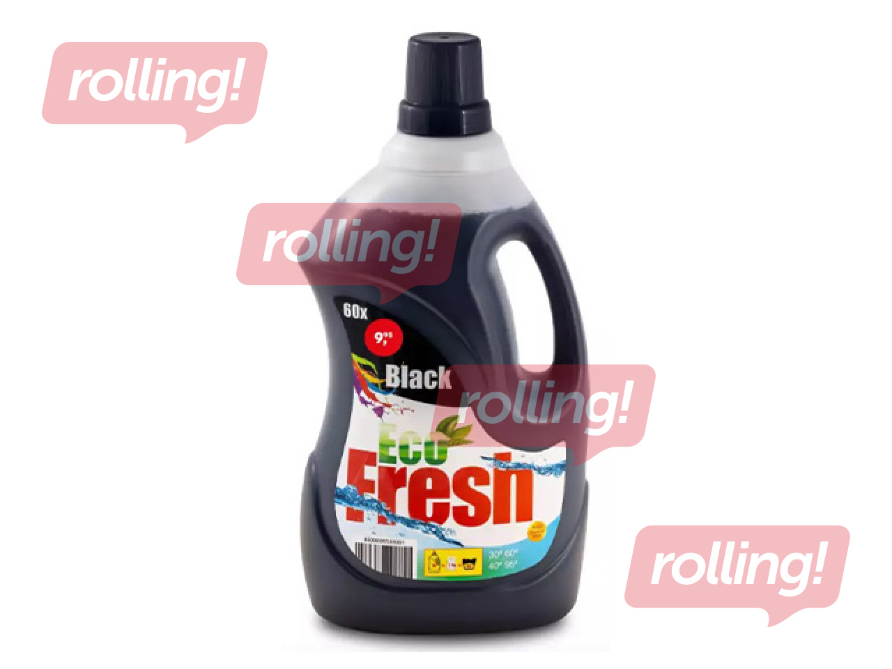 Pesuvahend Eco Fresh, mustale pesule, 3l