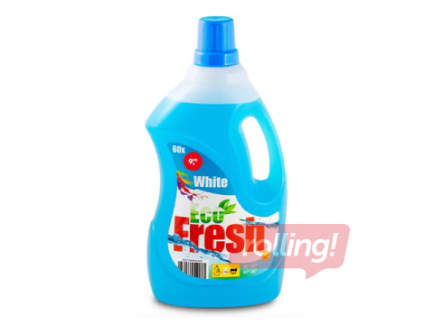 Средство для стирки Eco Fresh для белого белья, 3л