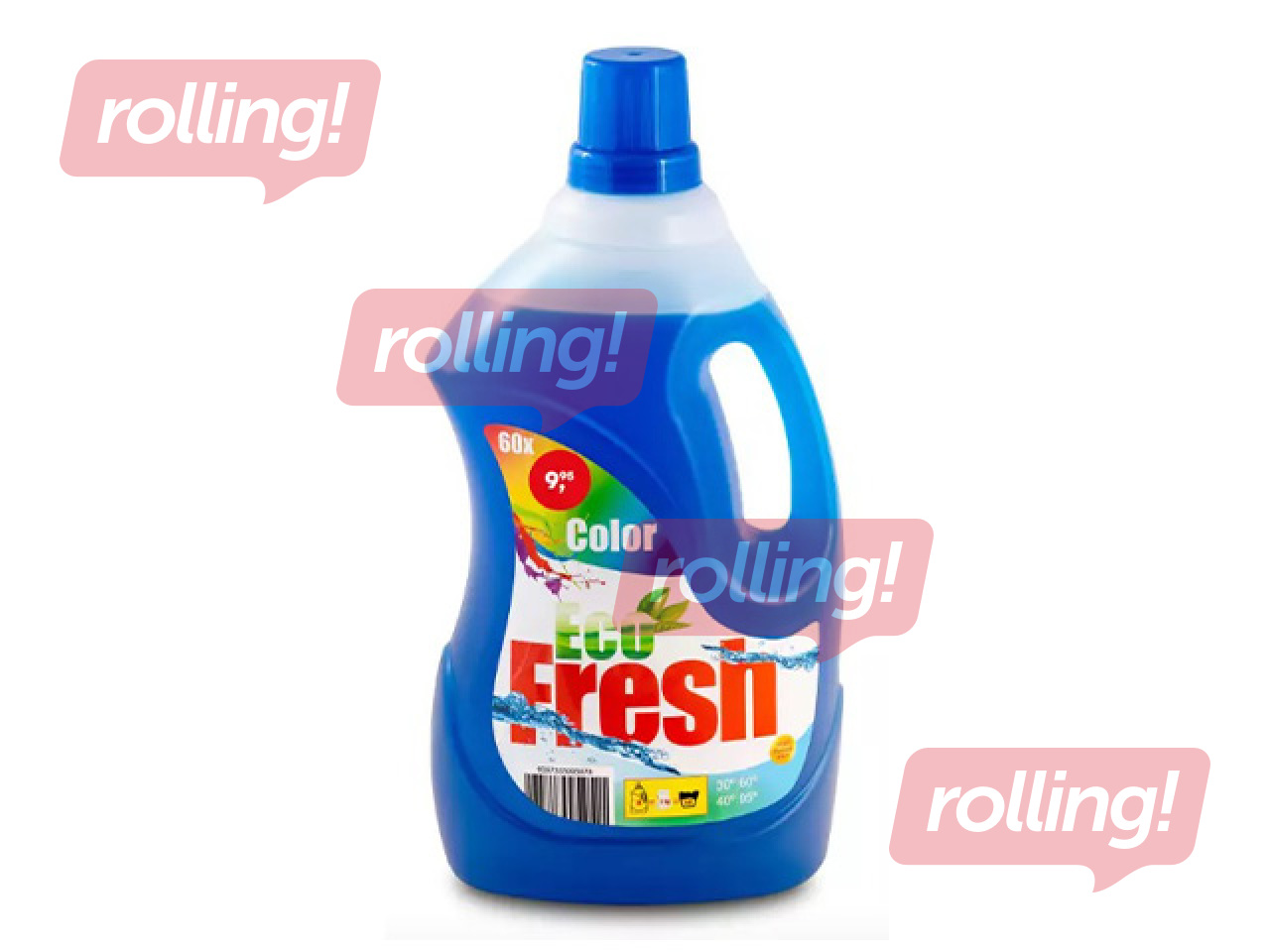 Pesuvahend Eco Fresh, värvilisele pesule, 3l