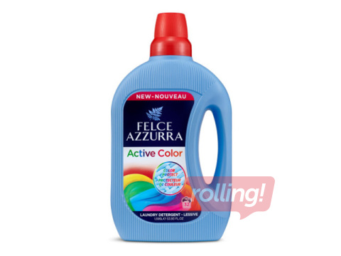 Laundry detergent Felce Azzurra, Active Color, 1.595l
