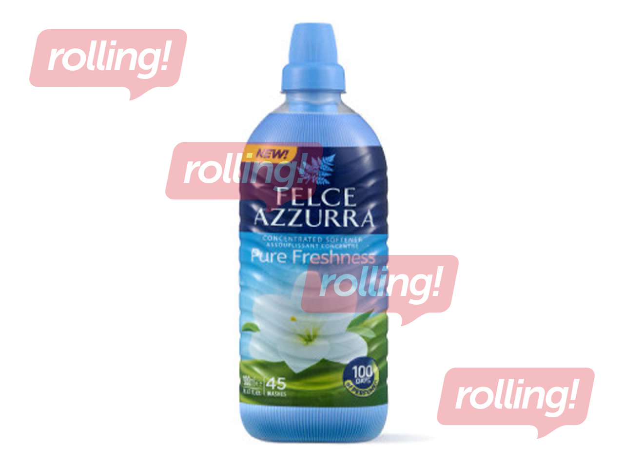 Kontsentreeritud pesupehmendaja Felce Azzurra, Puhas värskus, 900ml