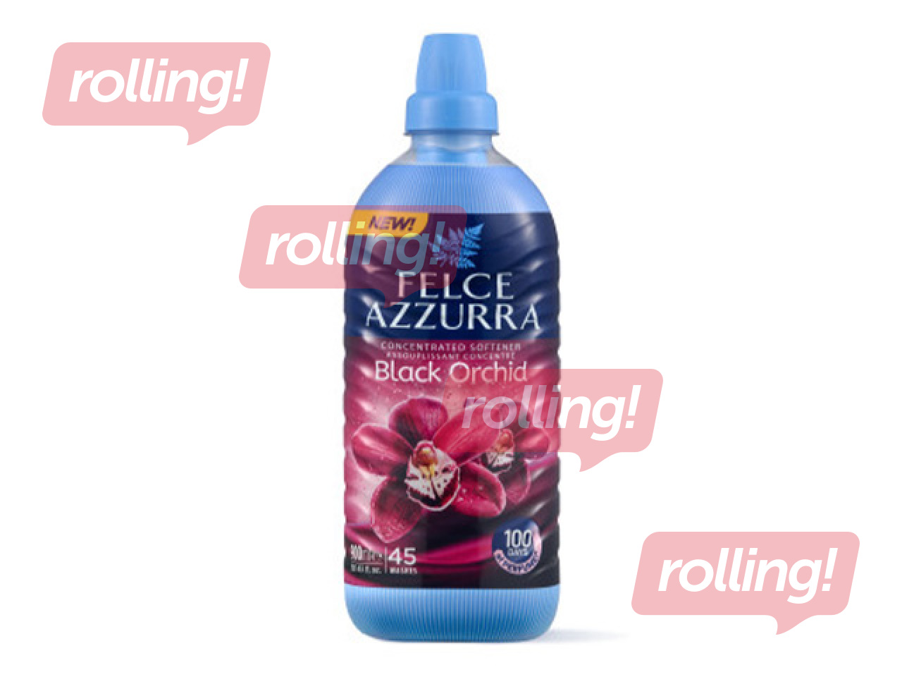 Kontsentreeritud pesupehmendaja Felce Azzurra, Must orhidee, 900ml