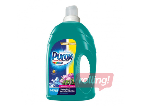 Veļas mazgāšanas līdzeklis Purox Color, 4.3l