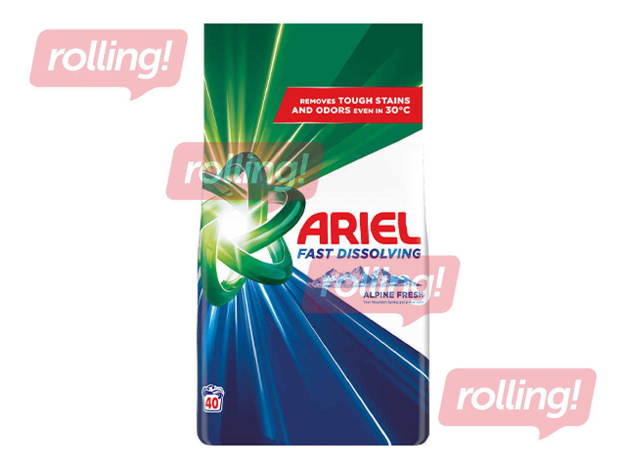 Veļas pulveris Ariel Alpine Fresh, 2.2kg