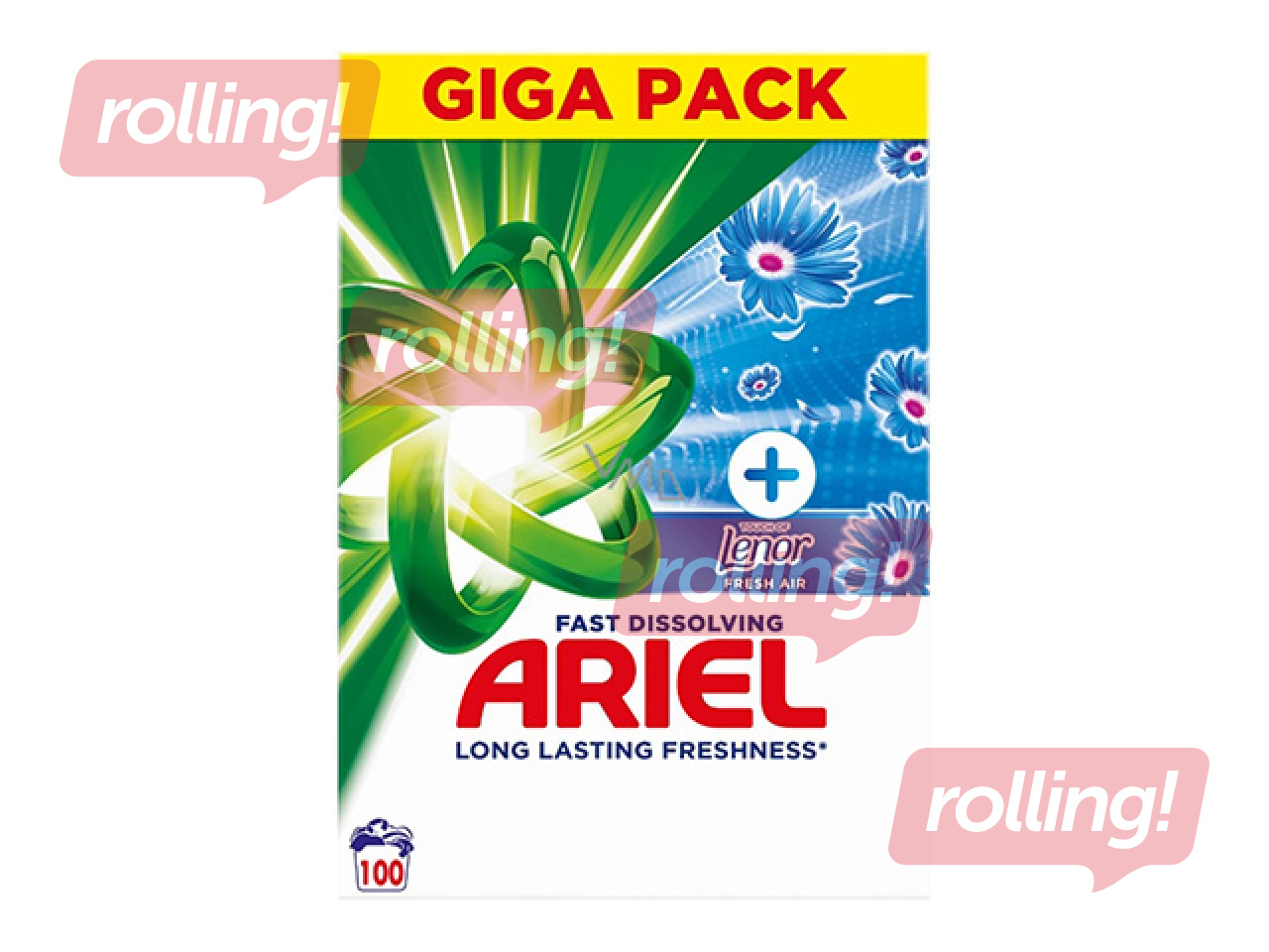 Laundry Powder Ariel, Touch of Lenor, 5.5kg