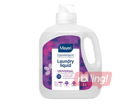 Средство для стирки Mayeri Universal, гипоаллергенное, 3л