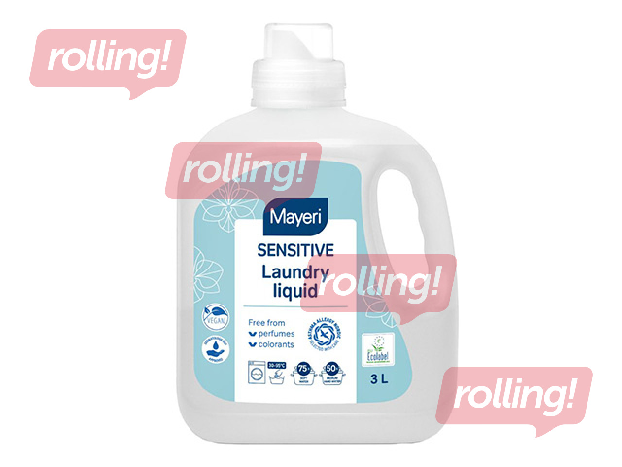 Veļas mazgāšanas līdzeklis Mayeri, Sensitive, 3l