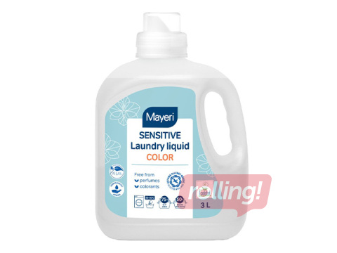 Laundry detergent Mayeri Sensitive Color, 3l