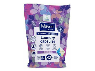 Капсулы для стирки Mayeri, Universal, гипоаллергенные, 32шт.