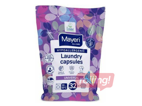 Pesukapslid Mayeri, Universal, hüpoallergeensed, 32tk