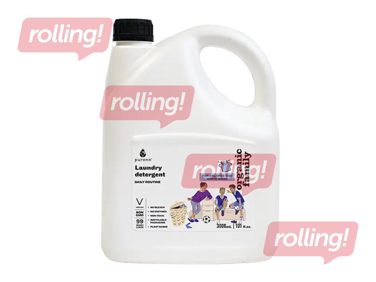Universaalne pesuvahend Purenn, Daily Routine, 3l