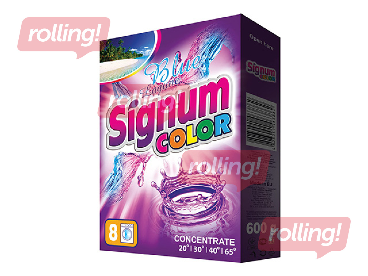 Pesupulber Signum, Color, 600g
