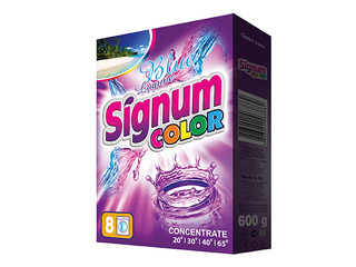 Стиральный порошок Signum, Color, 600г