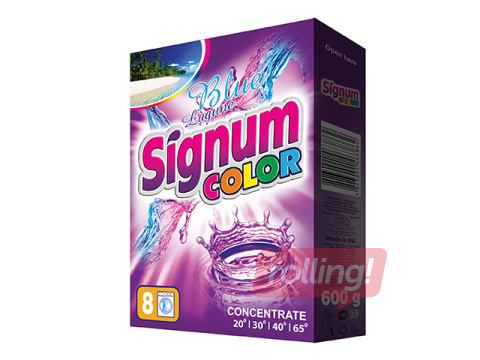 Veļas pulveris Signum, Color, 600g