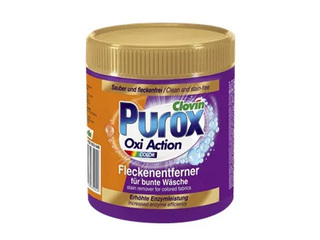 Пятновыводящий порошок Purox, Oxi Action, для цветного белья, 750г