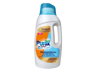 Пятновыводитель Purox, Oxi Action, для белого белья, 1.5л