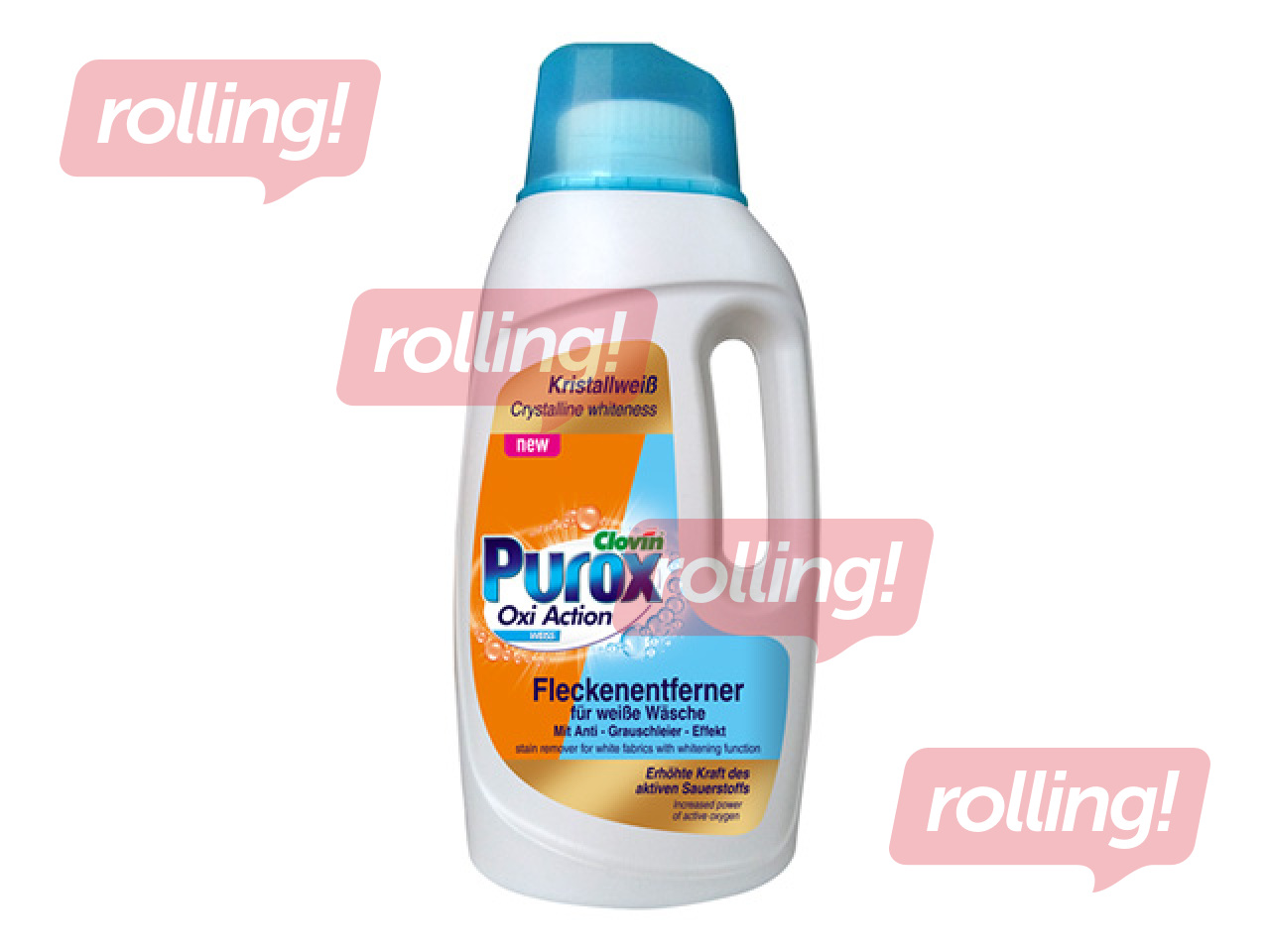 Stain remover Purox, Oxi Action, for white laundry, 1.5l