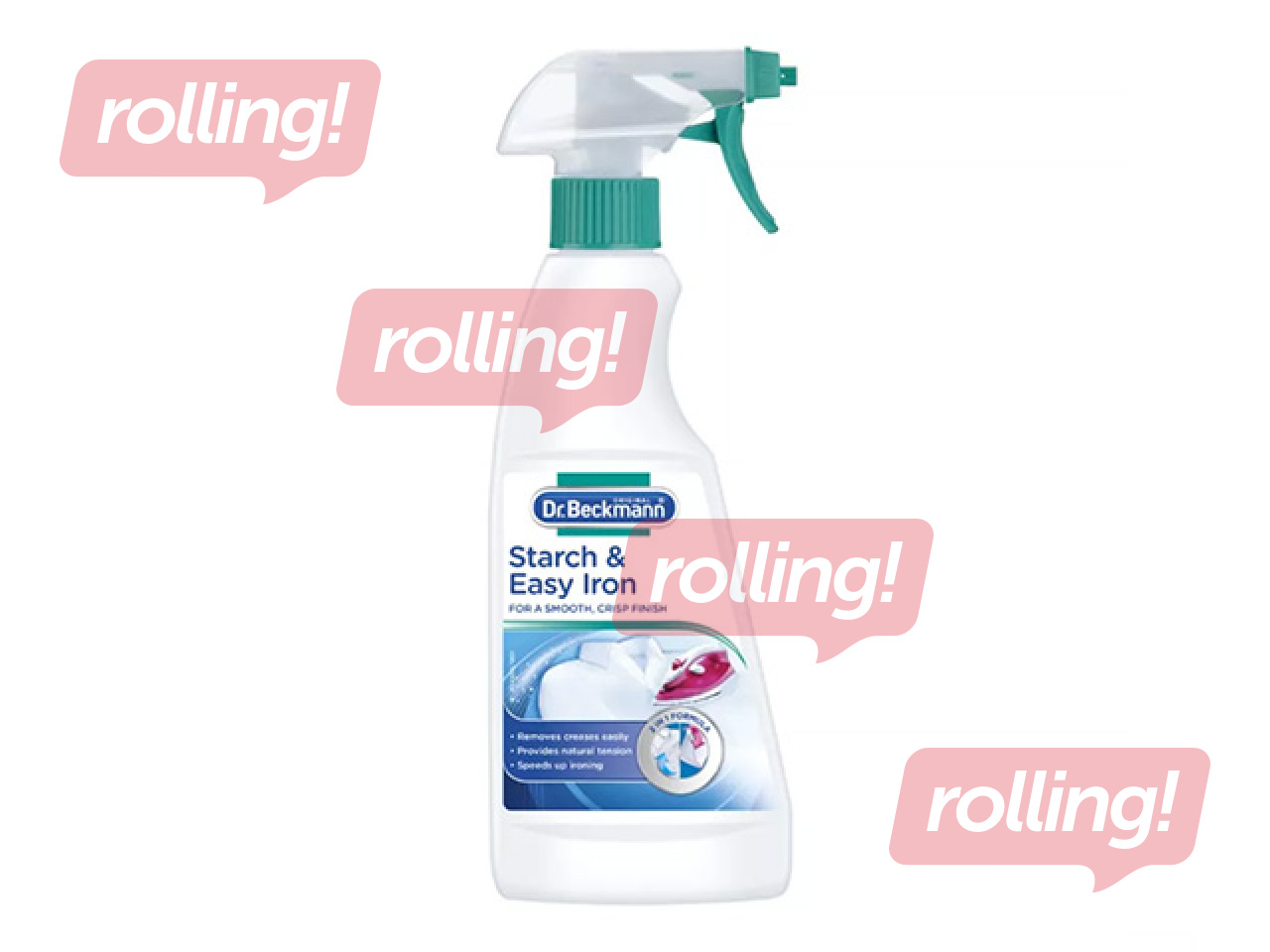Riietärklise- ja triikimisvahend Dr.Beckmann, pihustiga, 500ml