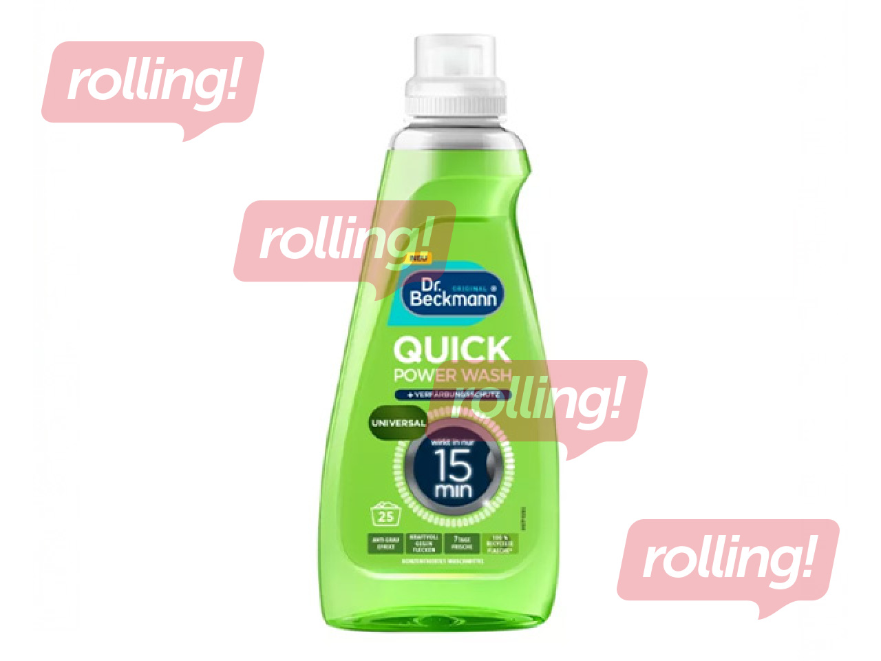 Laundry detergent Dr. Beckmann Quick Power Wash, Universal, 800ml