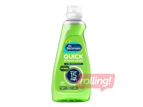 Veļas mazgāšanas līdzeklis Dr. Beckmann Quick Power Wash, Universal, 800ml