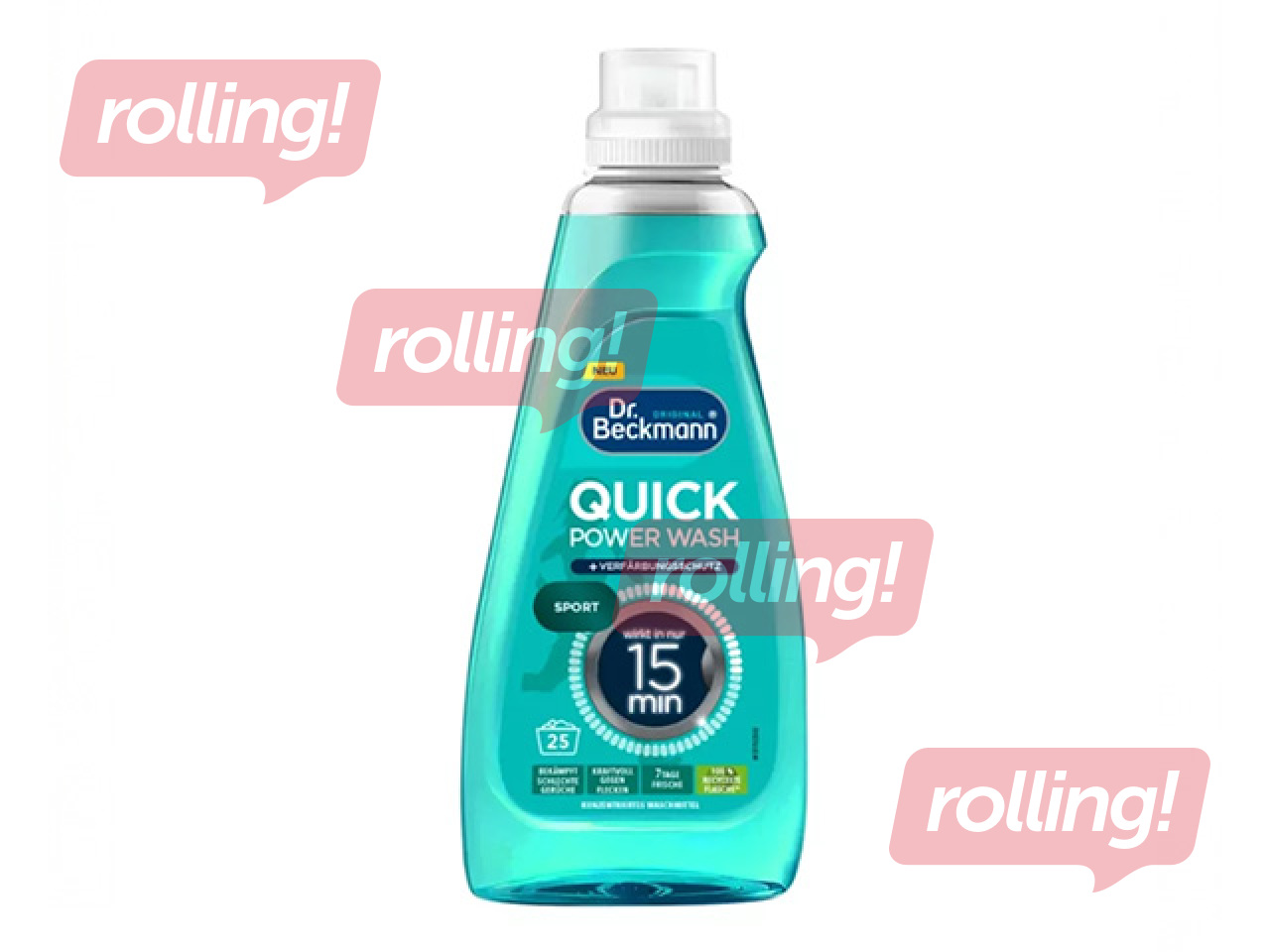 Pesupesuvahend Dr. Beckmann Quick Power Wash, Odour Protect, Sport, 800ml