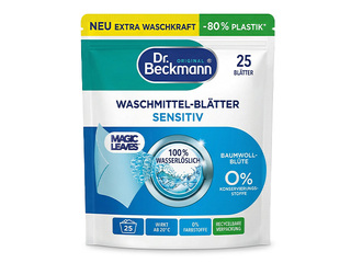 Листы для стирки Dr. Beckmann Magic Leaves, для чувствительной кожи, 25 шт.