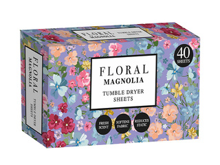 Салфетки для сушильной машины Floral Range, Magnolia, 40 шт.