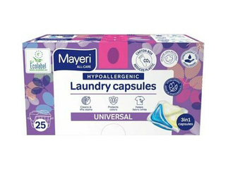 Pesukapslid Mayeri Universal, hüpoallergeensed, 25 tk.