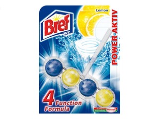 Tualeti värskendaja Bref Power Actv Lemon, 50 g