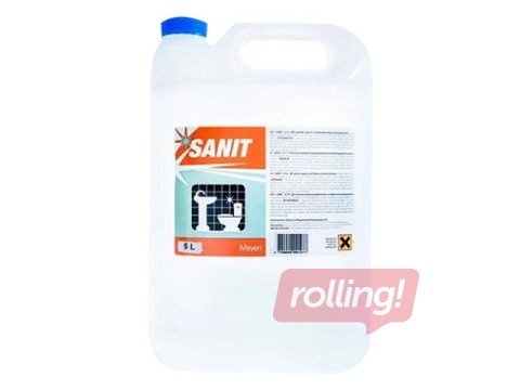 Tualetes un sanitāro telpu tīrīšanas līdzeklis Mayeri Sanit-M, 5l 