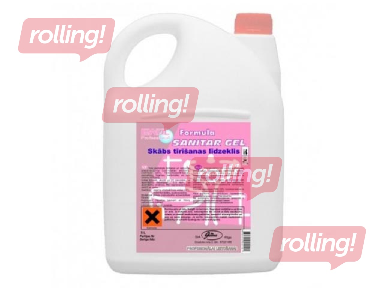 WC-puhasti, hapet sisaldav Ewol Prof. Formula Sanitizer Gel, 5l