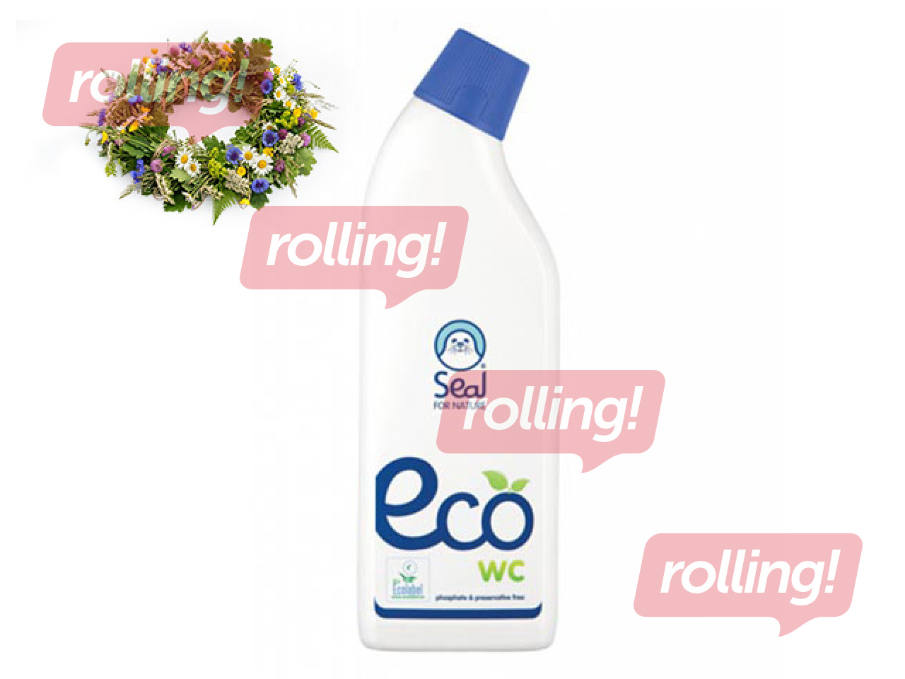 WC puhastusvahend Seal Eco, 700ml + Jaanipäeva kingitus!