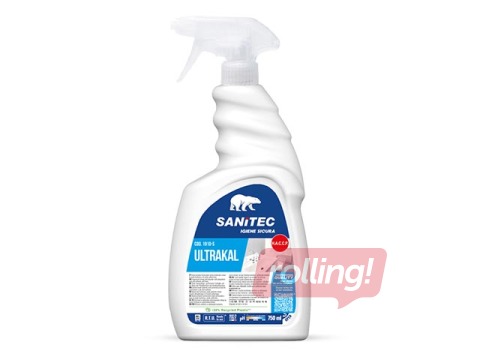 Sanitec Ultrakal hapet sisaldav katlakivi- ja roostepuhastusvahend, 750ml