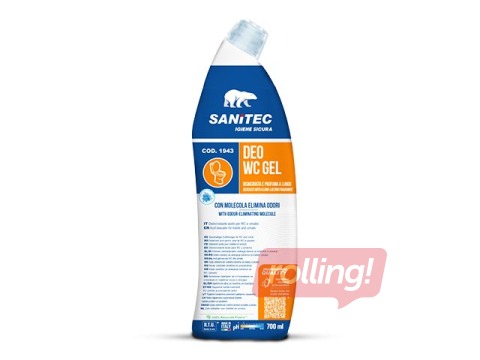 WC puhastusgeel lõhna neutraliseerimseks, Sanitec Deo WC 700 ml