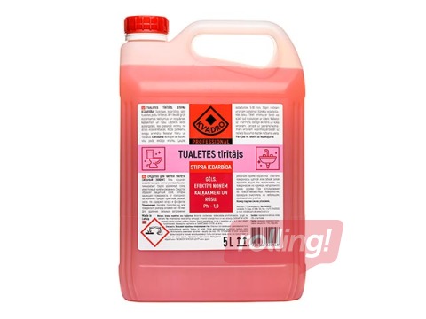 WC puhastusvahend, tugev, Kvadro 5 l