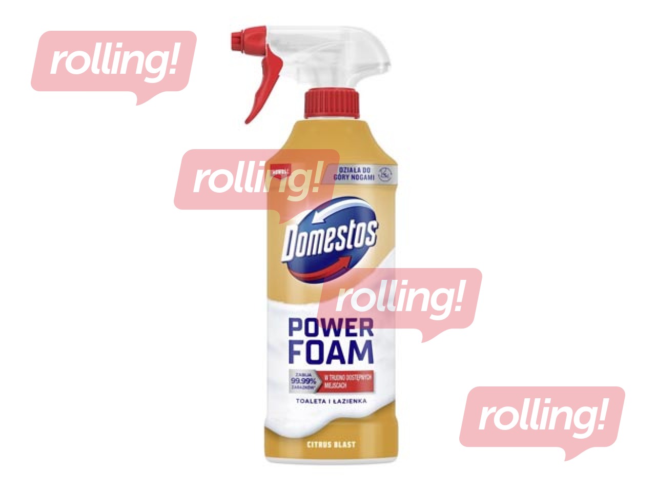 Tualetes tīrīšanas putas Domestos Citrus Blast, 450ml