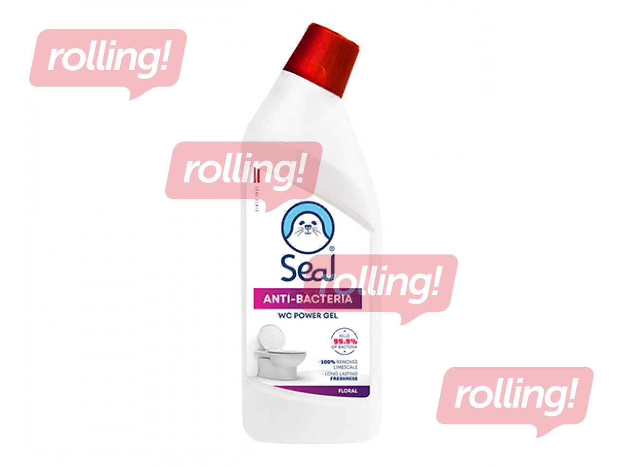 Tualetes tīrīšanas līdzeklis Seal Anti-Bacteria, 700ml