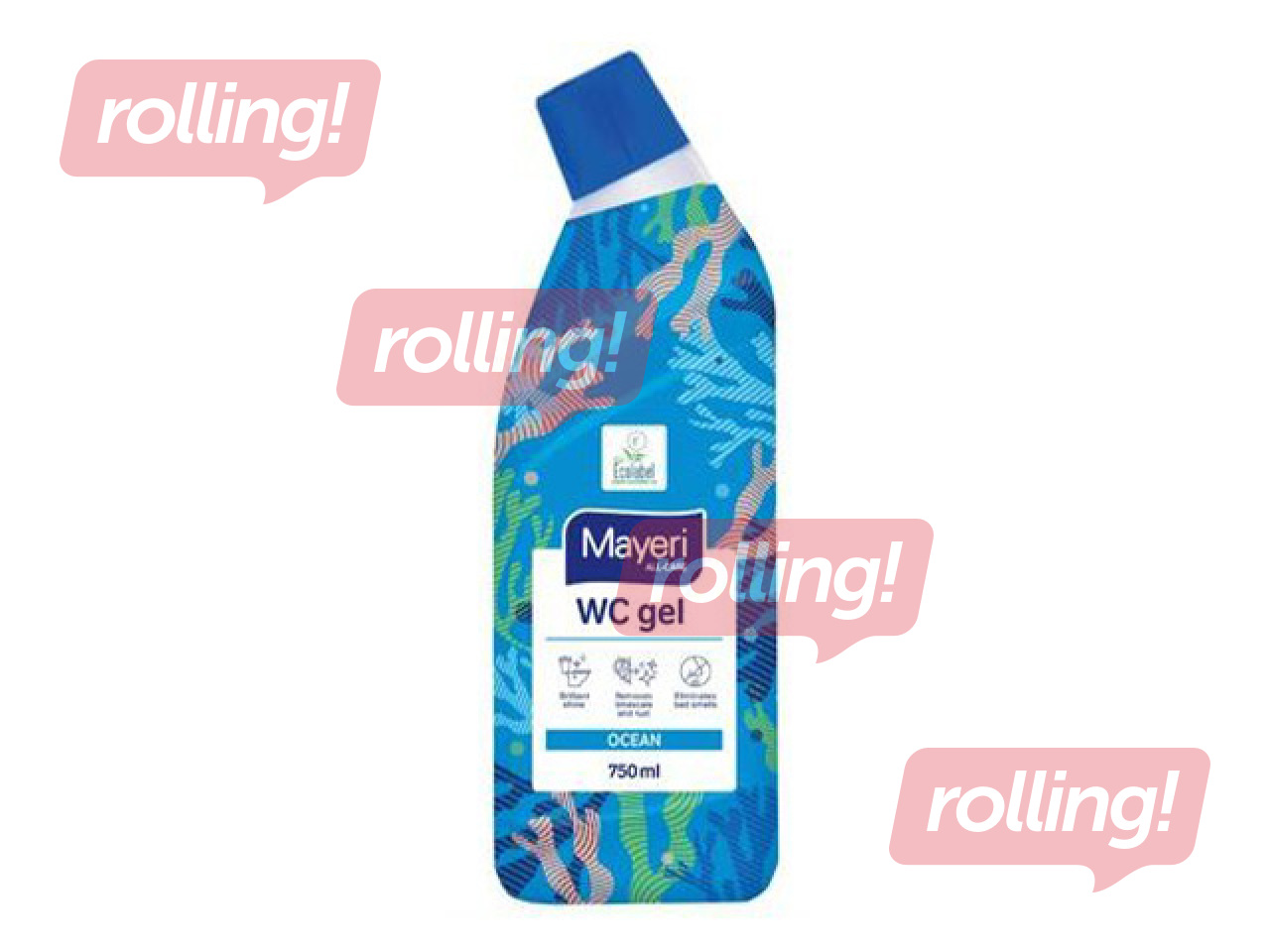 WC-puhastusvahend Mayeri, All-Care, Ookean, 750ml