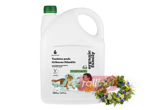 WC-puhastusvahend Purenn sidruni ja piparmündiga, 5l +Jaanipäeva kingitus!
