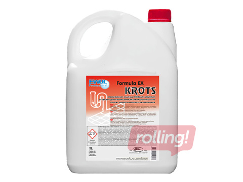 Kanalisatsioonitorude puhastusvahend Ewol, Formula EX Krots, 5l