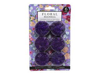 Капсулы для бачка унитаза Floral Range, Magnolia, 6x40г