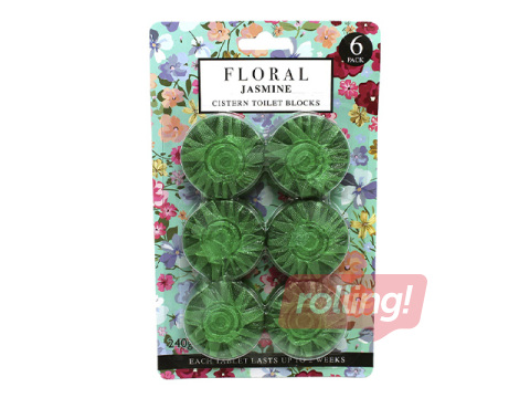 Капсулы для бачка унитаза Floral Range, Jasmine, 6x40г