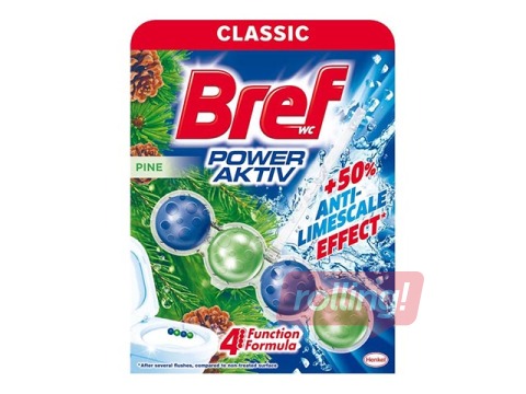 WC-klots Bref Power Active Pine, 50 g