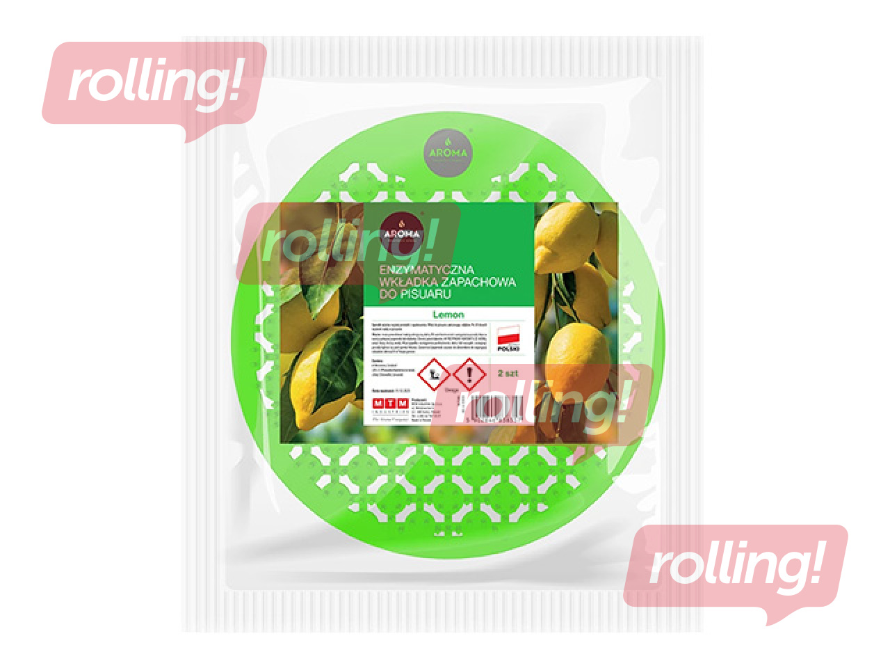 Pissuaari sisu aromatiseeritud Polymer, sidrun, 35g, 1 tk.